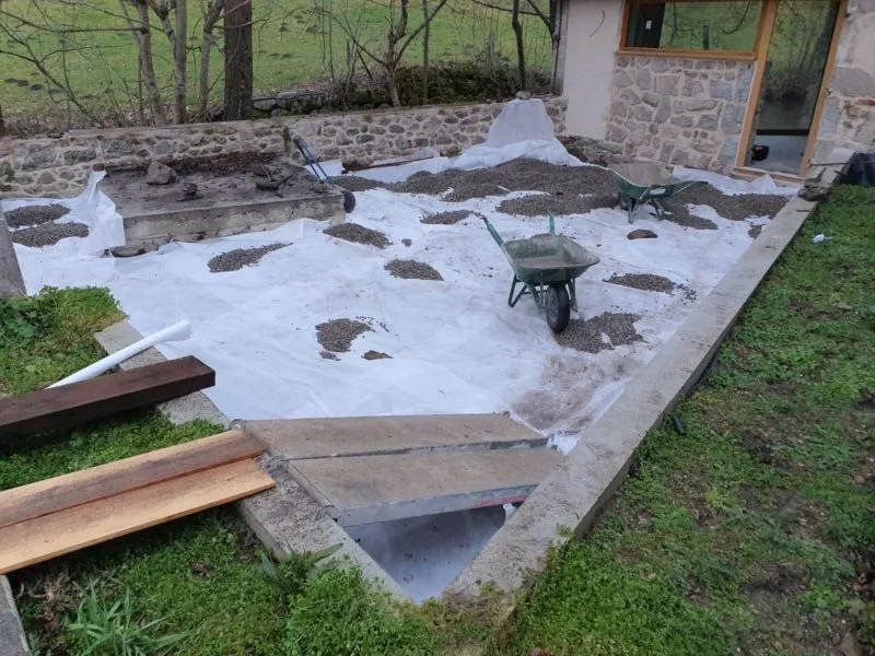 Terrasse en bois, photo 4 sur 5